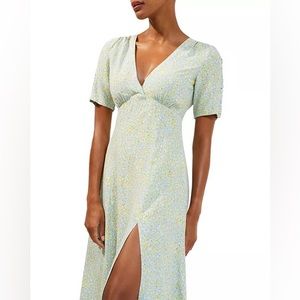 NWT French Connection Stacy Daisy short sleeve tea  casual midi dress